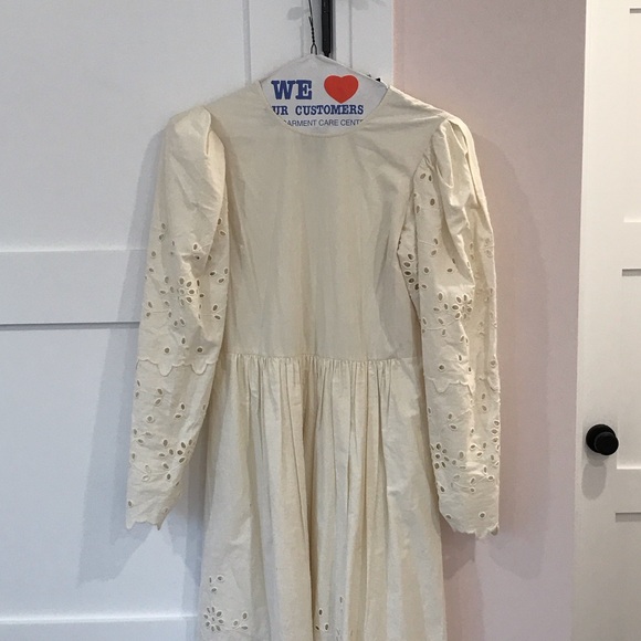 Sea NY Cream dress with Sweater - Picture 3 of 5